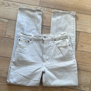 Abercrombie The 90s Straight Ultra High Rise